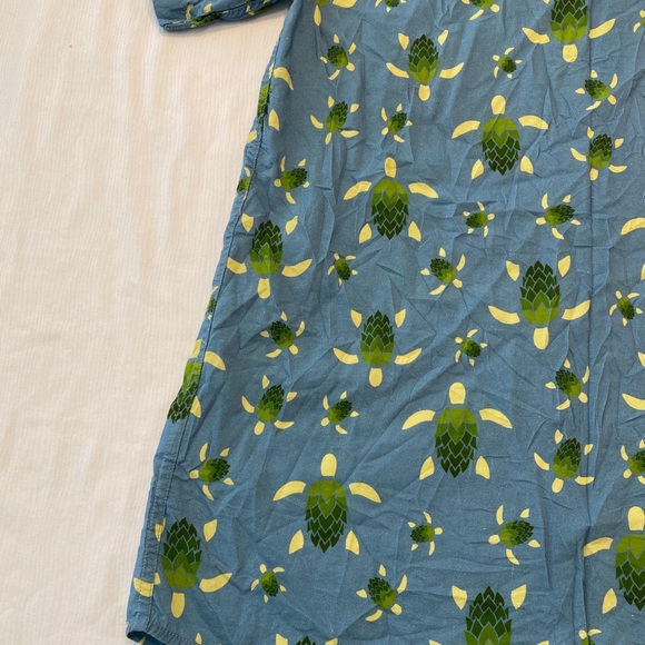 Salty Turtle Beer Co Button Up Shirt - Picture 10 of 11